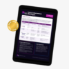 Spiekbrief Welk AI-abonnement past bij jou? (najaar 2026) op een tablet